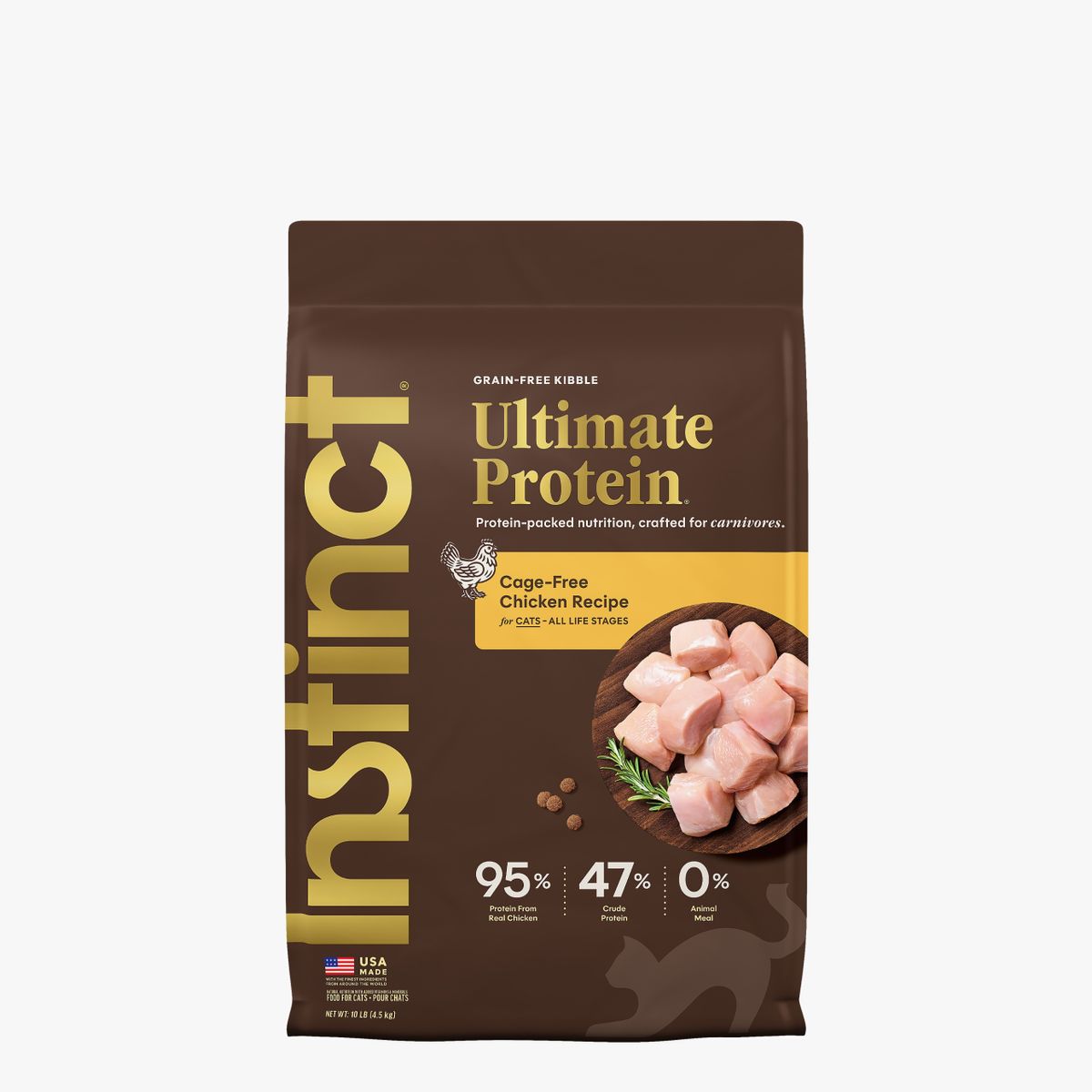 Instinct - 頂級蛋白質雞肉貓糧10lb 主圖