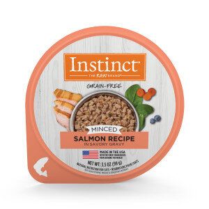 Instinct - 本能免治三文魚杯裝濕糧 3.5oz