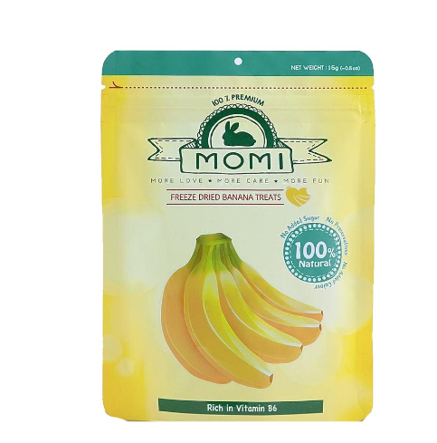 MOMI-香蕉凍乾兔子小食15g