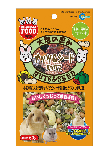 Marukan-小動物美味堅果小食60g 主圖