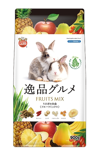 Marukan-混合水果味 兔糧900g 主圖