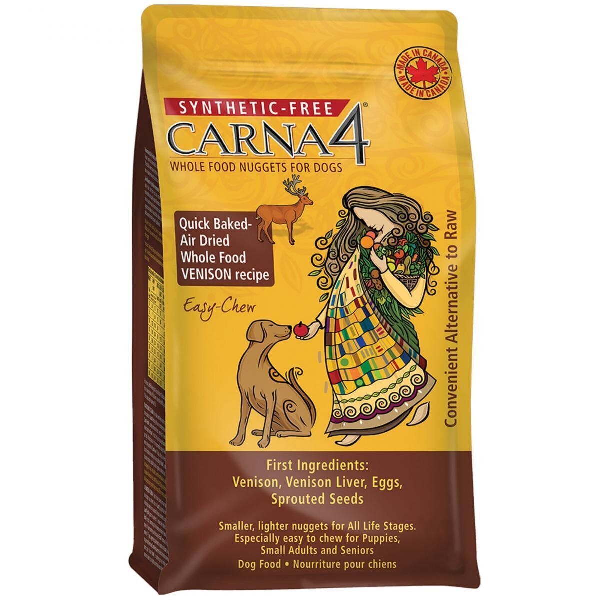 CARNA4 - Carna4® 烘焙風乾 無穀物 鹿肉配方 小型全犬糧 10lb(CN3560)