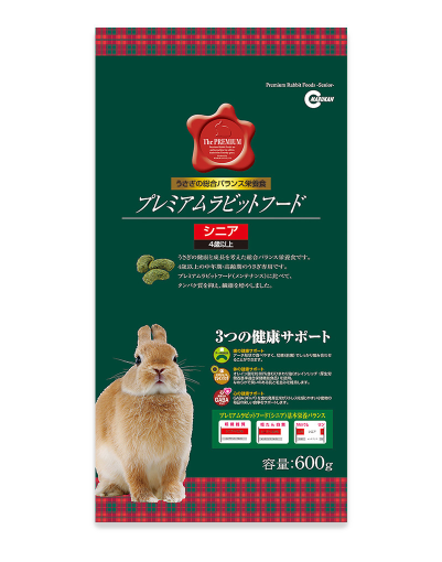 Marukan-高齡兔糧600g 主圖