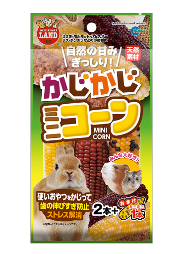 Marukan-小動物零食 天然迷你粟米棒3pcs