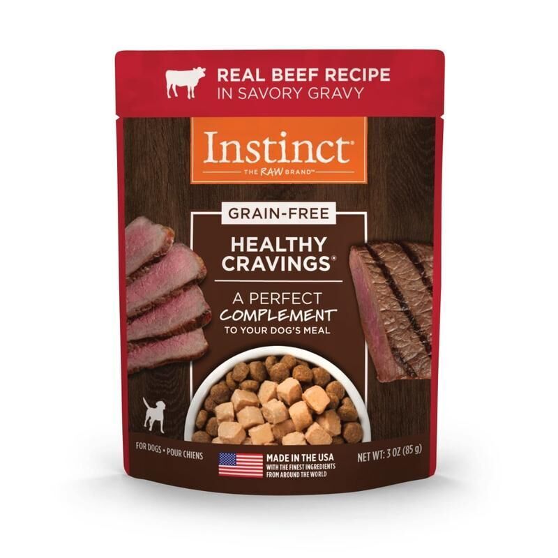 Instinct - 牛肉配方犬用鮮包 3oz