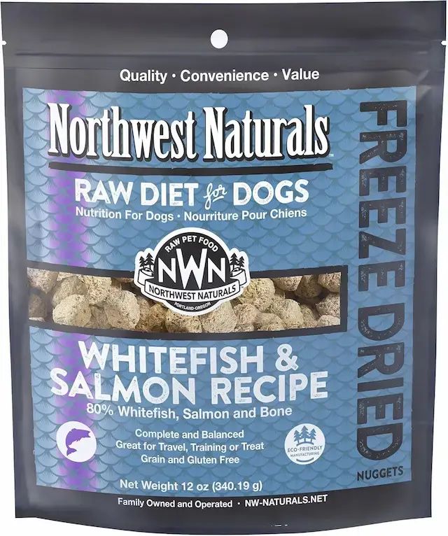 Northwest Naturals - 凍乾犬糧 白魚 & 三文魚配方 12oz