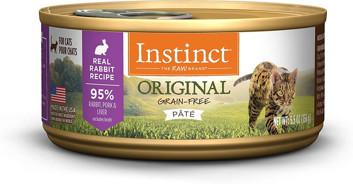 Instinct - 無穀物兔肉貓罐頭 5.5oz