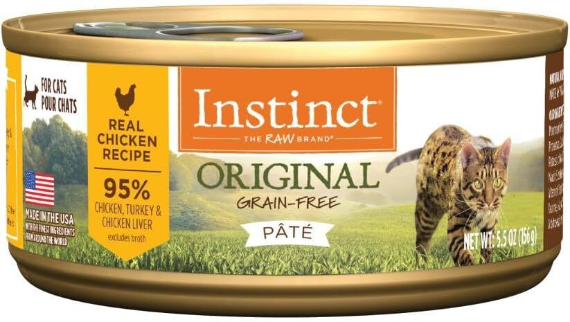 Instinct - 本能無穀物雞肉貓罐頭 5.5oz